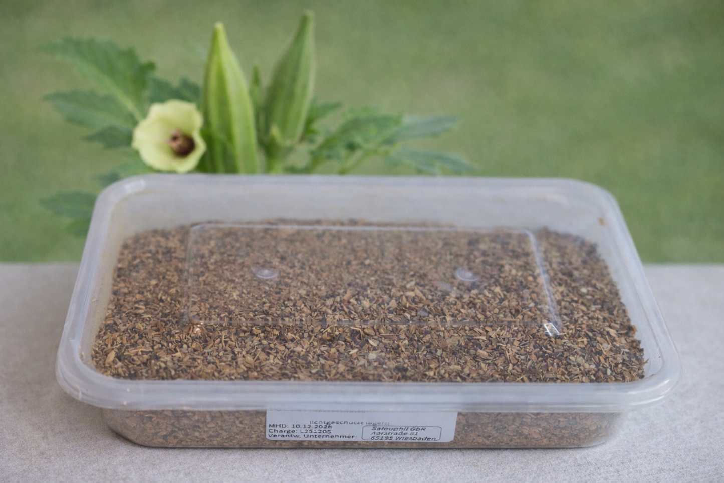 Okra-Pulver - Natürliche Bindung für Suppen & Saucen