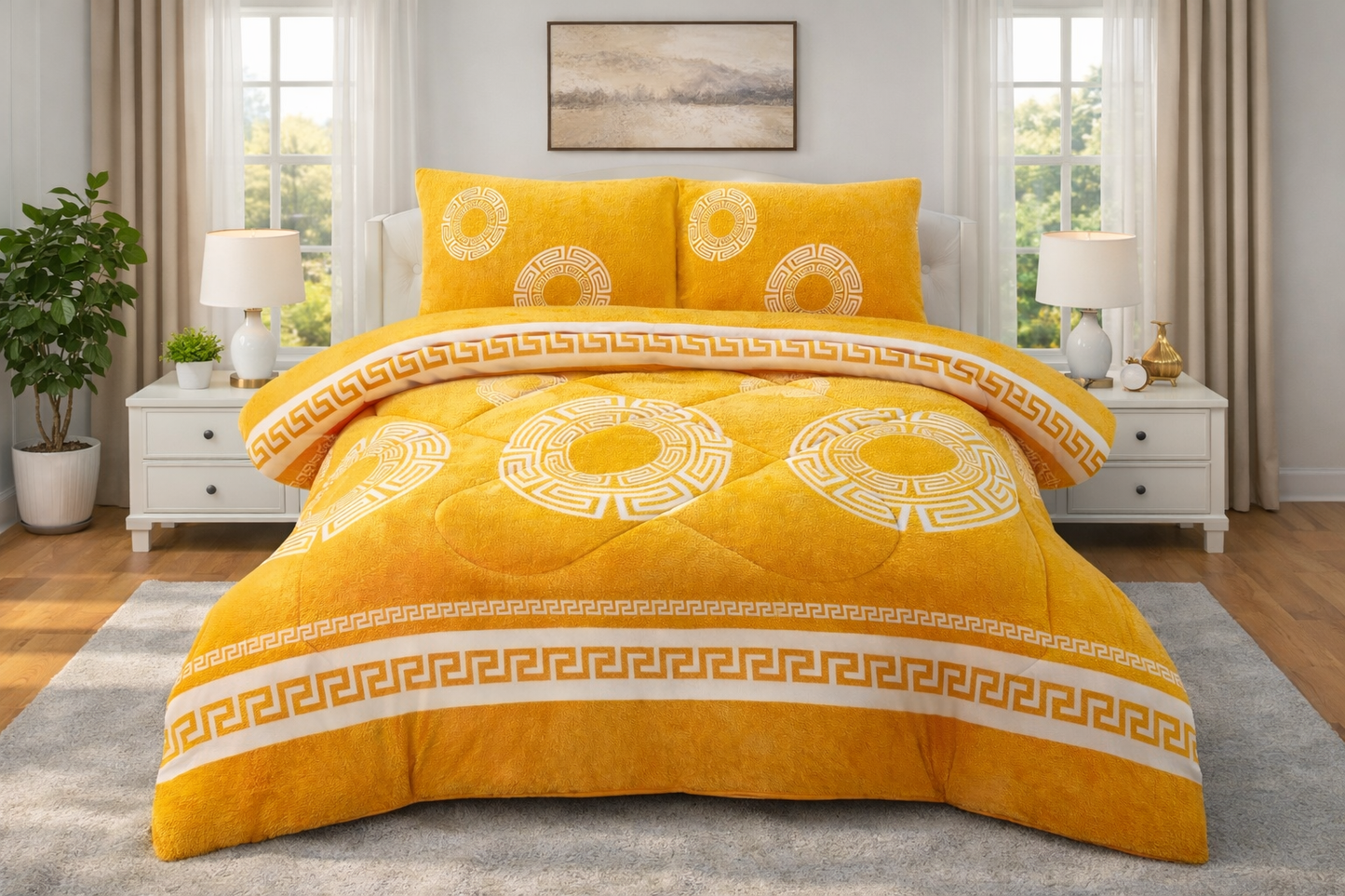 Luxuriöse Bettwäsche mit Vliesfüllung – Stil trifft Komfort